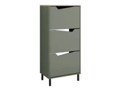 Vicco Móvel De Arrumação|Sapateira*Basculante de sapatos grün/artisan 60x38x129.5 marelle Verde