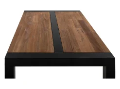 Base da mesa em madeira e metal.^Giner y colomer Sale