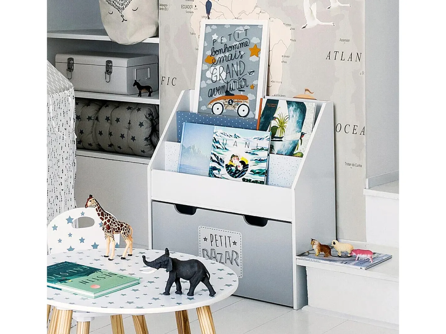 Bazar biblioteca 62,5x70x30cm^Atmosphera Clearance