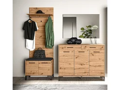 Bengaleiro de parede 3 ganchos 1 prateleira Liora Wood*Petits-Meubles Hot
