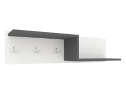 Cabide De Pé*Bengaleiro Grid, Antracite/Branco, 100 x 20 x 24 cm Cinza antracite