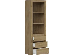 Biblioteca 3 gavetas Hella madeira 203cm*Petits-Meubles Discount