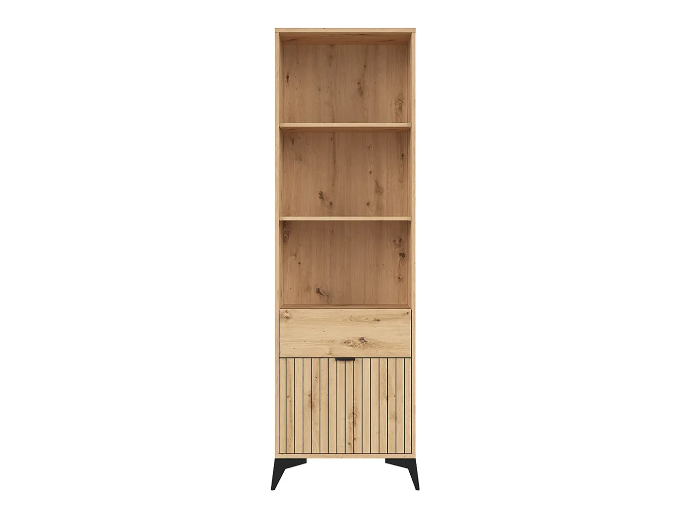 Biblioteca 1 porta 1 gaveta Mao madeira 197cm*Petits-Meubles New