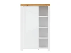 Biblioteca 1 porta Hella e madeira 157cm^Petits-Meubles Discount