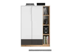 Sale Biblioteca 2 portas 1 gaveta Ronan 140cm Biblioteca