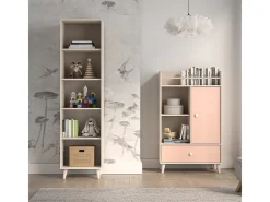 Biblioteca Alycia - efeito madeira 190cm*Petits-Meubles Online
