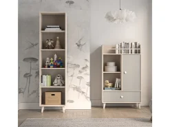 Biblioteca Alycia - efeito madeira 190cm*Petits-Meubles Online