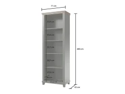 Biblioteca Martin e madeira 200cm^Petits-Meubles Hot