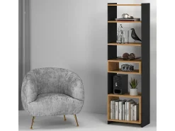 Biblioteca Tara madeira 180cm Prateleira
