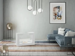 Biolareira de piso de design moderno Tete a tete 2 kW/h^ Best