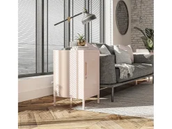 Brielle | Mesa de centro com efeito de mármore branco^Dorel Home Sale
