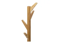 Cabide Bam com 4 cabides, marrom, 177 cm*Five New
