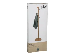 Five Cabide De Pé*Cabide com 8 cabides de bambu, 175 cm Castanho