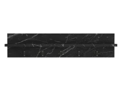 Cabide com 10 ganchos 80 x 13 x 18 cm efeito mármore 03_0008170*Helloshop26 Best
