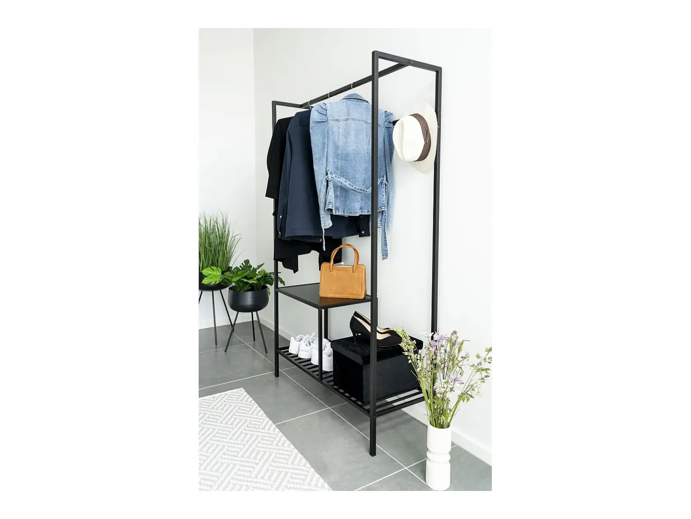 Cabide de Chão Vita, , 38x101x170 cm, Kendra Home^ Discount