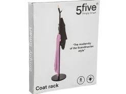 Cabide de metal , 6 cabides, 176 cm*Five Sale
