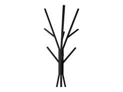 5five Cabide De Pé*Cabideiro auxiliar de metal com 9 cabides, 180 cm Preto