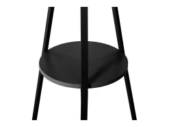 5five Cabide De Pé*Cabideiro auxiliar de metal com 9 cabides, 180 cm Preto