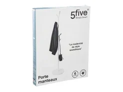 Cabideiro de pé com 6 cabides, , 176 cm*Five