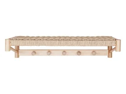 Cabides de Parede Abano, Castanho, 31x78x17 cm, Kendra Home* Outlet
