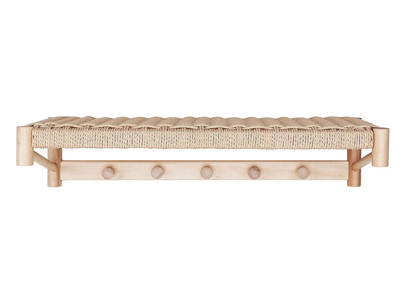 Cabides de Parede Abano, Castanho, 31x78x17 cm, Kendra Home* Outlet