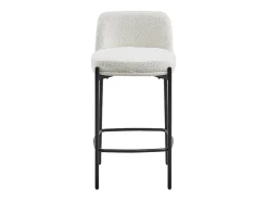 Best Cadeira de balcão ELISE na cor branca, dimensões A91 x L44 x P42 cm, ideal para um balcão moderno. Banco