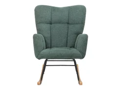 Loft24 Poltrona*Cadeira de baloiço Elza Tecido Belfast Verde