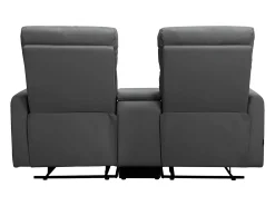 Loft24 Sofá*Cadeira de braços dupla reclinável Daoulas Cinzento