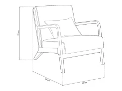Cadeira de braços Elka^duehome Online