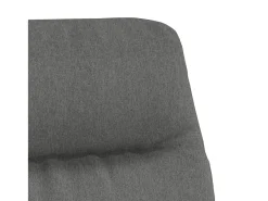 vidaxl Poltrona*Cadeira de descanso tecido cinzento-claro Cinzento claro