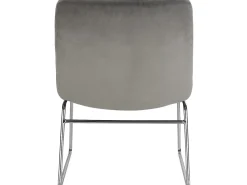 Discount Cadeira decorativa estofada em veludo . Poltrona