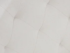 Cadeira decorativa estofada em tecido creme*Loft24 Hot
