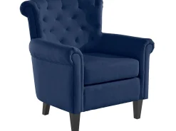 Cadeira decorativa estofada em tecido^Loft24 Discount