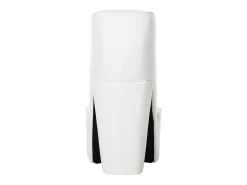 vidaxl Poltrona*Cadeira estilo sapato de salto alto couro artificial Branco