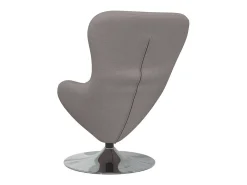 Cadeira Relax | Cadeira ovo Cinzento-acastanhado 63x73x90 cm tecido SHL420613^ Hot