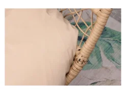 Cadeira suspensa em pé de resina efeito rattan JANE*Concept-Usine Hot