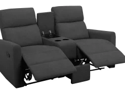 Cadeirão Duplo Reclinável Daoulas Belfast Tecido*Loft24 Sale