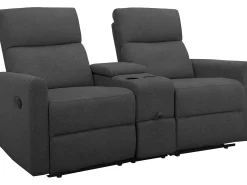 Cadeirão Duplo Reclinável Daoulas Belfast Tecido*Loft24 Sale