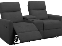 Cadeirão Duplo Reclinável Daoulas Belfast Tecido*Loft24 Sale