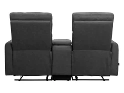 Loft24 Poltrona*Cadeirão duplo reclinável Daoulas Denim antracite Cinzento
