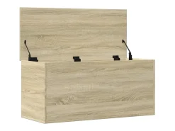 vidaxl Acessórios De Arrumação*Caixa de arrumação 100x42x46 cm deriv. madeira carvalho sonoma Natural claro