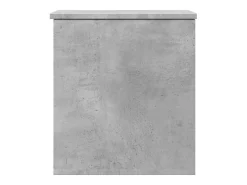 Acessórios De Arrumação*Caixa de arrumação 40x42x46 cm derivados madeira cinza cimento PT835988 Cinzento