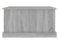 vidaxl Acessórios De Arrumação*Caixa de arrumação 70x40x38 cm derivados madeira cinza sonoma Cinzento
