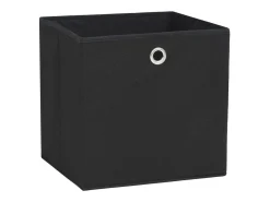 Sale Caixas de Arrumação em TNT - 10 Peças Pretas 32x32x32 cm Acessórios De Arrumação