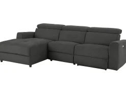 Capena | Sofá Chaise Lounge de 3 lugares Esquerda Eléctrica^Loft24 Clearance