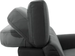 Loft24 Sofá*Capena | Sofá Chaise Lounge 3 Lugares Elétrico Direito Cinzento