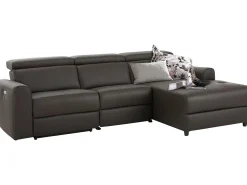 New Capena | Sofá Chaise Lounge 3 Lugares Elétrico Direito Sofá