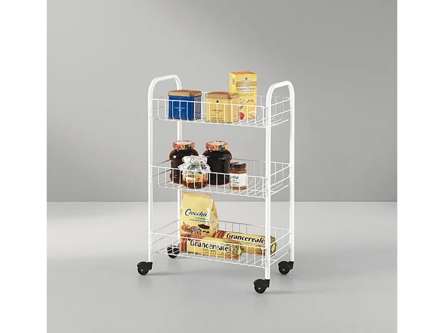 Carrinho de cozinha com 3 cestos Siena^METALTEX Best