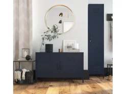 Sale Cómoda com 5 gavetas em MDF cinzento pomba Móvel De Arrumação