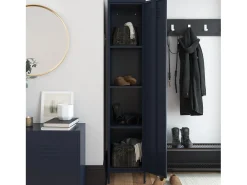 Sale Cómoda com 5 gavetas em MDF cinzento pomba Móvel De Arrumação